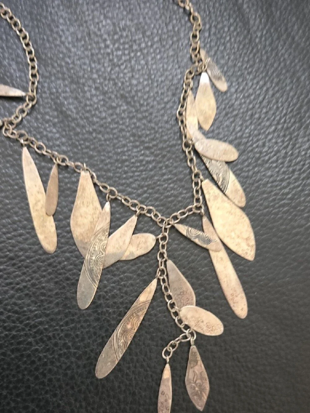 Silpada Silver Leaf Vine Necklace - Silver